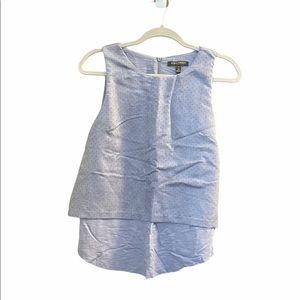 🐠2/$20 Banana Republic Polka Dot Suede Blouse